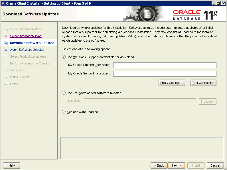 Oracle instant client download